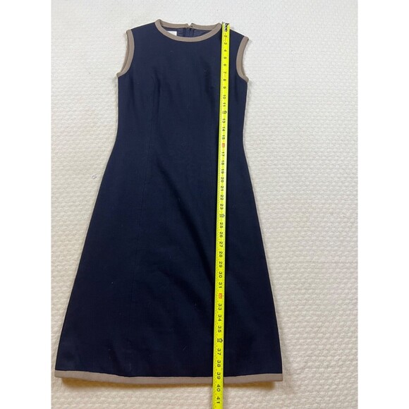 VTG 1950s Black A-Line Dress by Vago Juniors Of California Formal Cocktail Small - Picture 6 of 9